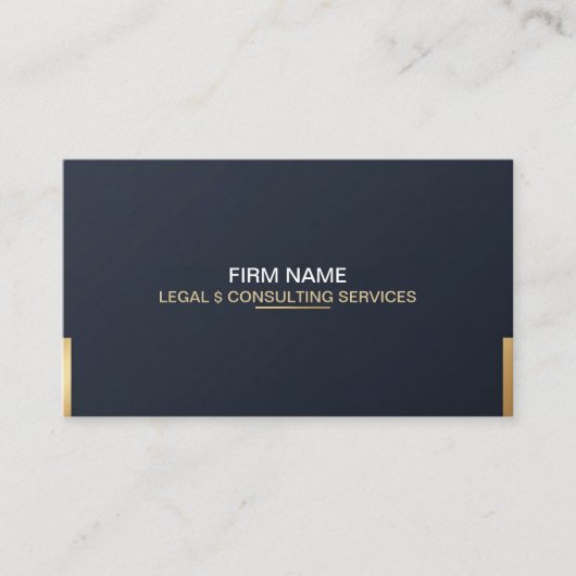 Legal Consulting Business Card 名刺 (正面)