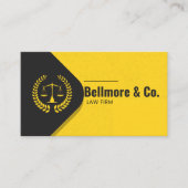 Legal Counsel – modern and professional 名刺 (正面)