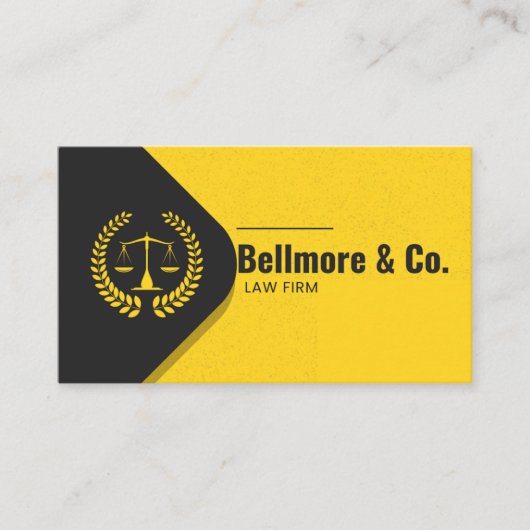 Legal Counsel – modern and professional 名刺 (正面)