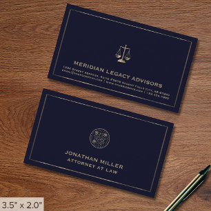 Legal Justice ScaleロゴQRコード 名刺