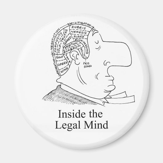 Legal Mindマグネットの内部 マグネット (正面)