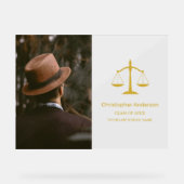 Legal Professional Graduation Party アクリルサイン (正面)