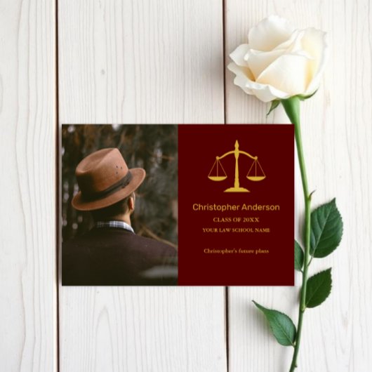 Legal Professional Graduation Party 案内状