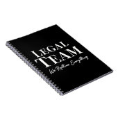 Legal Team - We Readline Everithing ノートブック (右側)