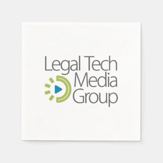 Legal Tech Media Groupの設計カスタム済み スタンダードカクテルナプキン
