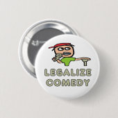 Legalize Comedy 缶バッジ (正面&裏面)