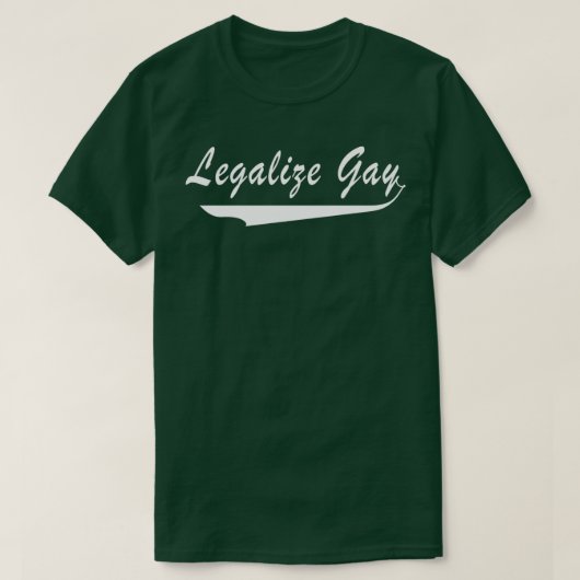 Legalize Gay Tシャツ (デザイン正面)