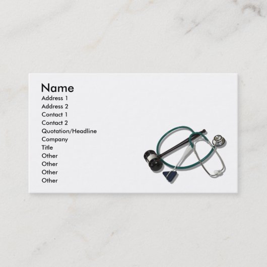 LegalMedicalSupport073110の名前、住所1は、…加えます 名刺 (正面)