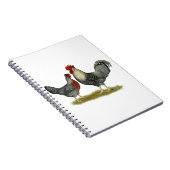 Legbarのクリーム色の鶏 ノートブック (右側)