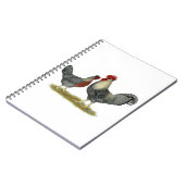 Legbarのクリーム色の鶏 ノートブック (左側)