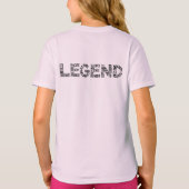 LEGENDシャツ – スタイルとカラーを選択 Tシャツ (裏面)