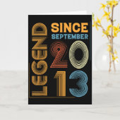 Legend 2013 12th Birthday Gifts For Boy Girl 12 Ye カード (黄色い花)