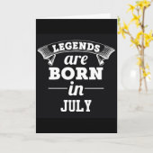 *LEGEND OF ALL TIME* 6月誕生日 カード (黄色い花)