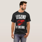 Legend Of The Boil Crawfish Crustaceans Crayfish Tシャツ (正面フル)