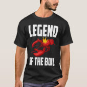 Legend Of The Boil Crawfish Crustaceans Crayfish   Tシャツ (正面)