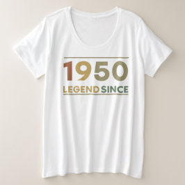 Legend Since 1950 プラスサイズTシャツ