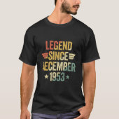 Legend Since 1953 December Tシャツ (正面)