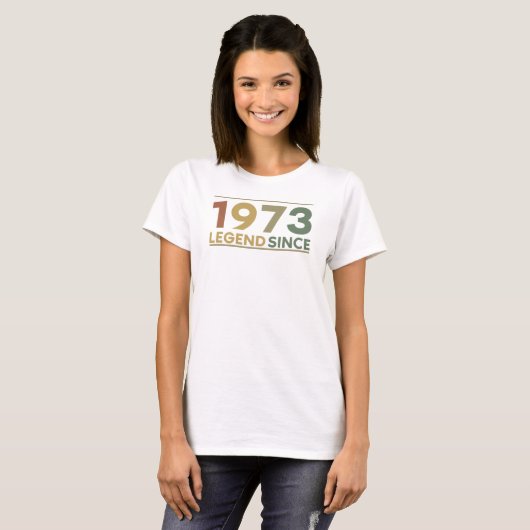Legend Since 1973 Tシャツ (正面フル)