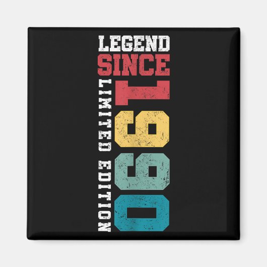 Legend Since 1990 Limited Edition 35 Year Old 35th マグネット (正面)