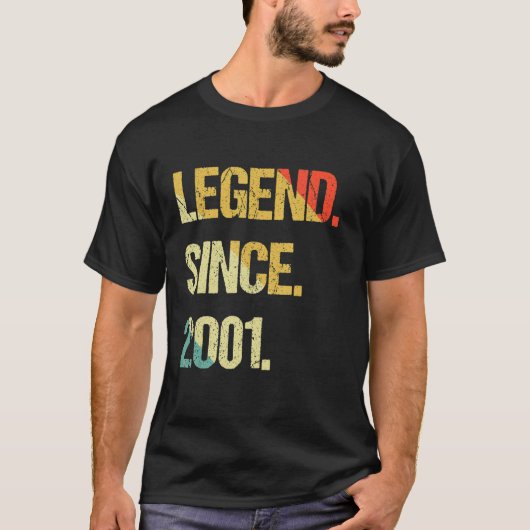 Legend Since 2001 Tシャツ (正面)