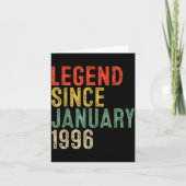Legend Since January 1996 30th Birthday 30 Year Ol カード (正面)