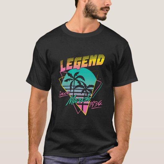Legend Since March 1934 Tシャツ (正面)