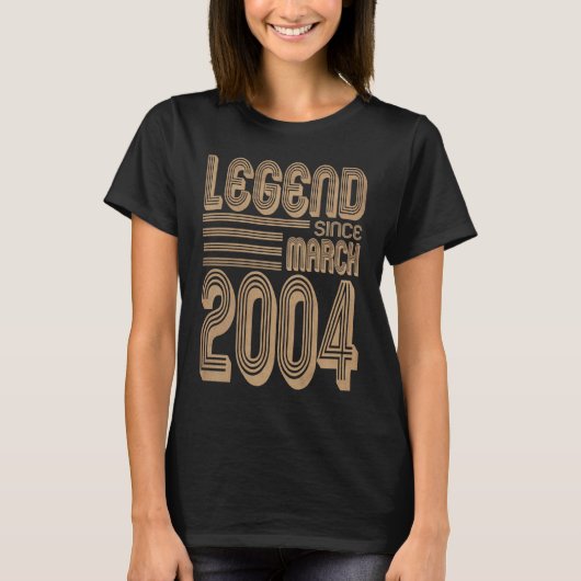 Legend since March 2004 18th anniversary Tシャツ (正面)