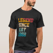 Legend Since May 1952 Funny 73 Years Old Retro 73r Tシャツ (正面)