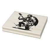 Legend Symbol of Rock and Roll Bass Guitar player ラバースタンプ (スタンプ)