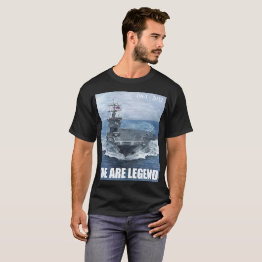 Legend USS Enterprise Tシャツ (正面フル)