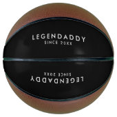 Legendaddy for Legendary Dads simple minimalist  バスケットボール (正面)