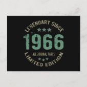 Legendary 55th Birthday ポストカード (正面)