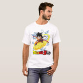 Legendary Anime Warrior T-Shirt – Flying Power Des Tシャツ (正面フル)