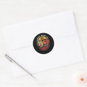 Legendary Awesome Epic Est 1942 80th Birthday ラウンドシール (封筒)