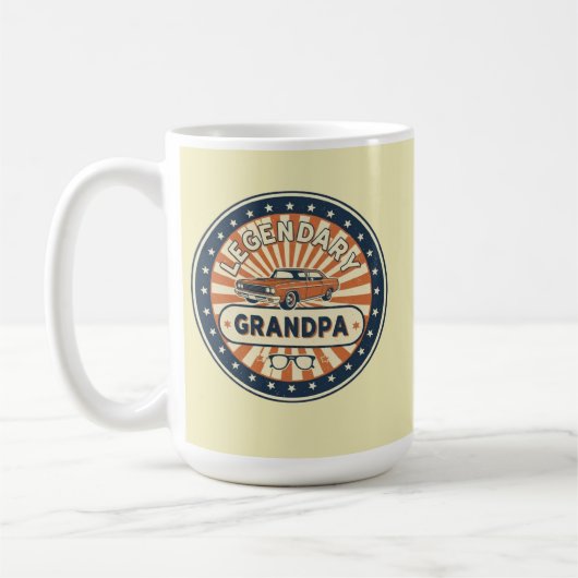 legendary grandpa コーヒーマグカップ (左)