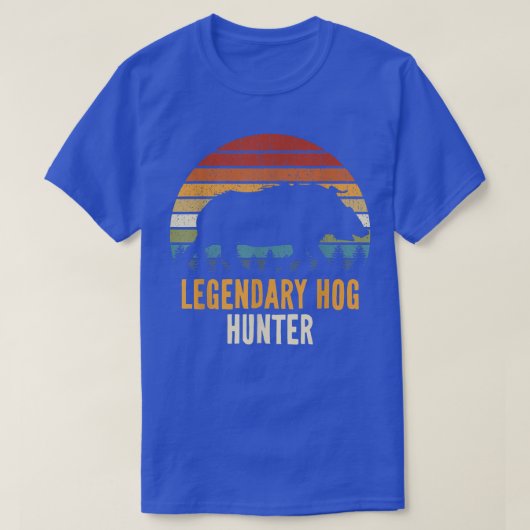 Legendary Hog Hunter Boar Hunting Hog Hunter Pig R Tシャツ (デザイン正面)
