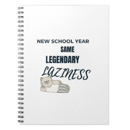 Legendary Laziness Notebook ノートブック