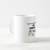 Legendary Laziness School Mug コーヒーマグカップ (正面左)