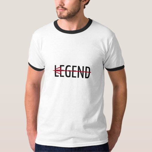 Legendary Legende t-shirt”  trident design tee Tシャツ (正面)