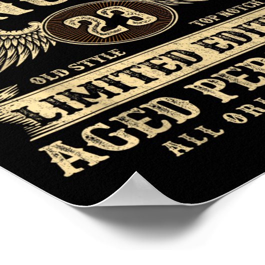 Legendary Man Born January 2003 23rd Birthday  ポスター (角)