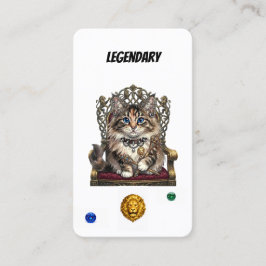 Legendary Punk Cat Collector Card-Royal Feline  ロイヤリティカード