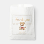 Legendary Red Belt Judo Bear – Baby Shower フェイバーバッグ (正面)