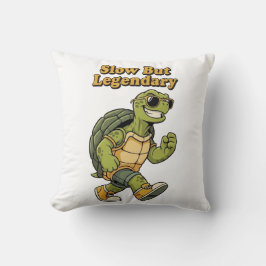 Legendary Retro Turtle Square Comfort Pillow クッション