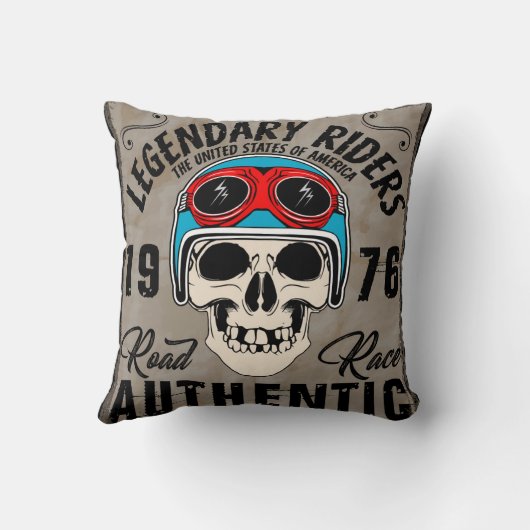 Legendary Riders Motorcycle クッション (裏面)