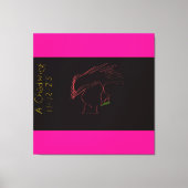 Legendary Rockstar キャンバスプリント (正面)