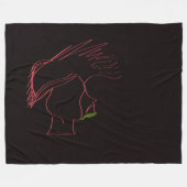 Legendary Rockstar Fleece Blanket フリースブランケット (正面(横))