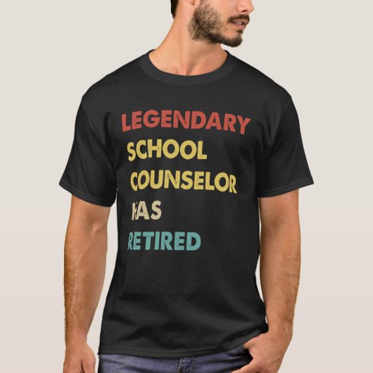 Legendary School Counselor Has Retired  1 Tシャツ (正面)