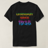 Legendary since 1936  85 tシャツ (デザイン正面)