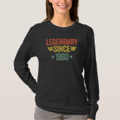 Legendary Since 1980 Tシャツ (正面)