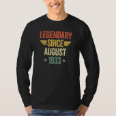 Legendary Since August 1933 Tシャツ (正面)